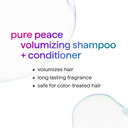 Method Volumizing Conditioner, Pure Peace With Rose, Peony, And Pink Sea Salt Scent Notes, Paraben And Sulfate Free, 13.5 Oz (Pack Of 3)