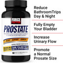 Force Factor Prostate Saw Palmetto And Beta Sitosterol Supplement For Men, Prostate Health/Size Support, Urinary Relief, Bladder Control, Reduce Nighttime Urination, 60 Softgels