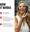 Force Factor Acetyl L-Carnitine Brain Supplement, Nerve Support Supplement, And Cellular Energy Booster, Acetyl L-Carnitine 500Mg, Premium Quality, Vegan, Non-Gmo, 100 Vegetable Capsules