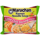Maruchan Ramen Lime Chili Shrimp Flavor, 3.0 Oz, Pack Of 24