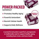 Force Factor Pomegranate Soft Chews For Healthy Aging, Heart Health, Bone Health, & Brain Health, Superfood & Antioxidants Supplement, Non-Gmo, Gluten-Free, Vegan, Pomegranate Flavor, 30 Soft Chews