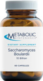 Metabolic Maintenance Saccharomyces Boulardii - Shelf-Stable 10 Billion CFU Probiotic (60 Capsules)