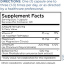 Metabolic Maintenance Berberine + Chromium - Berberine Supplement with Vitamin C and Magnesium - Stay Regulated with Berberine 500mg + Chromium 200mcg for Heart Health and Immune Support