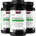Force Factor Probioslim Probiotic Supplement For Women And Men With Probiotics And Green Tea Extract, Reduce Gas, Bloating, Constipation, Support Digestive Health & Gut Health, 180 Capsules (3-Pack)