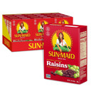 Sun-Maid California Sun-Dried Raisins - (12 Pack) 12 oz Sharing-Size Box - Dried Fruit Snack for Lunches, Snacks, and Natural Sweeteners