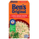 BEN'S ORIGINAL Converted Brand Enriched Long Grain White Rice, Parboiled Rice, 1 lb Box (Pack of 12)