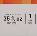 Mckesson Female Urinal Graduated Markings, Lightweight, Single Patient Use, 946 Ml, 1 Count