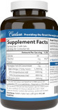 Carlson - Super Omega-3 Gems + Coq10, 1200 Mg Omega-3S 200 Mg Coq10, Circulation Function, Energy Production & Circulatory Support, 60 Softgels