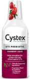 Cystex Urinary Tract Infection Support, Cranberry Prebiotic Supplement For Uti Protection & Urinary Health Maintenance, D-Mannose & Vitamin C, 7.6 Oz