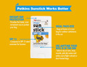 Petkin Dog Sunscreen Sunstick, 2 Pack  Sunscreen For Dogs And Puppies, Spf 15  Simply Rub On Anytime For Instant Sun Protection  Vanilla Coconut Scent, 5 Oz Net Weight  Ideal For Travel