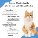 Pet Wellbeing Bm Tone-Up Gold For Cats - Vet-Formulated - Diarrhea & Loose Or Runny Stools - Natural Herbal Supplement 2 Oz (59 Ml)