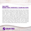 Wellness Complete Health Grain-Free Small Breed Dry Dog Food, Natural Ingredients, Made In Usa With Real Turkey, For All Lifestages (Turkey, Chicken & Salmon, 11-Pound Bag)