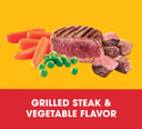 Pedigree Puppy Growth & Protection Dry Dog Food Grilled Steak & Vegetable Flavor, 14 Lb. Bag