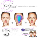 California Contour V2 Tanning Goggles Shield, Protect Your Face And Get A Glowing Contour, For Spray Tan & Uv