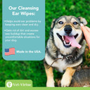 Fragrance Free Ear Wipes For Dogs (2-Pack)