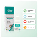 I-Drop Vet Plus: Pet Eye Drops For Dogs | Lubricate Acute/Seasonal Dry Eyes | Superior Comfort | Long-Lasting Relief | Fewer Application Needed, 0.25% Hyaluronan | Multi Dose Bottle | One Bottle 10 Ml