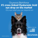 Sentrx Ocunovis Gel Eye Drops For Dogs & Cats, Eye Lube For Dogs Allergy Relief Lubricant, Dogs With Dry Eyes, Artificial Tears, 5 Ml