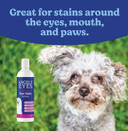 Angels' Eyes Gentle Tear Stain Solution For Dogs And Cats | 8 Oz Solution For Eye Area And Face | Remove Discharge, Dirt, Tear Stains, And Mucus