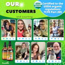 Hemp Oil For Dogs And Cats - Usda Organic, Large 2Oz Bottle, Made In Usa - Omega 3, 6 And 9, Vitamins A And E - Hip And Joint Support - Anxiety, Arthritis And Seizures Relief, Calming Aid