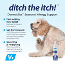 Vetnique Dermabliss Anti Itch Spray For Dogs & Cats With Hydrocortisone For Allergies And Immediate Dog Itching Skin Relief - Fragrance Free With Soothing Oat Extract (8Oz Anti Itch Spray)