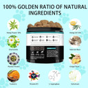 Hemp Calming Chews For Dogs, Dog Calming Treats Anxiety Relief 100% Golden Ratio Of Natural Ingredients Calming Dog Treats, Aid With Separation, Barking, Stress Relief, Thunderstorms - Duck Flavor