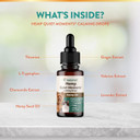 Naturvet  Hemp Quiet Moments Calming Drops  Enhanced With Hemp Seed Oil, L-Tryptophan & Ginger  Helps Reduce Stress & Promote Relaxation  For Dogs & Cats