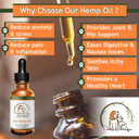 Valerio Pets Hemp Oil For Dogs And Cats - 1 Oz - Hemp Oil Drops With Omega Fatty Acids - Hip And Joint Support And Skin Health