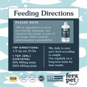 Fera Pets Fish Oil For Dogs & Cats ÃÂ 16Oz, 96 Servings ÃÂ Liquid Fish Oil With Wild-Caught Fish To Maintain Your Petã¢ÂS Skin, Immune & Brain Function