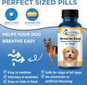 Bestlife4Pets Kennel Cough & Respiratory Remedy - Breathe Easy Natural Support For Dog Sneezing, Wheezing, Runny Nose, Cough - Canine Respiratory Infection Relief - 400 Odorless, Tasteless Pills