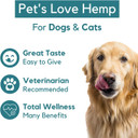 Hemp Oil For Dogs And Cats - Organically Grown - Made In Usa - Helps With Anxiety, Hip & Joint, Pain, Arthritis, And Stress - With Omega Complex (1-Pack)