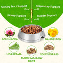 Animal Essentials Tinkle Tonic - Herbal Formula For Dogs And Cats, Healthy Urinary Tract, 100% Organic Human Grade Herbs, Couchgrass, Dandelion, Echinacea, Marshmallow Root, Horsetail Herb - 1 Fl Oz