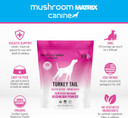 Om Mushroom Matrix Pet - Canine | Turkey Tail | Usa Grown Human-Grade Organic Mushroom Powder Pet Supplement | Immunity Support & Holistic Defense For Dogs & Cats | 200 Grams, 7.1 Oz