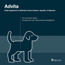 Vetone Advita Probiotic Nutritional Supplement For Dogs - 30, 1 G Packets