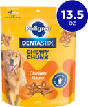 Pedigree Dentastix Chewy Chunx Dental Treats, Large Dog  13.5 Oz