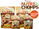 Nutrichomps Dog Chews, 6-Inch Braids, Easy To Digest, Rawhide-Free Dog Treats, Healthy, 10 Count, Real Chicken, Peanut Butter And Milk Flavors