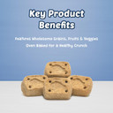 Blue Buffalo Health Bars Mini Natural Crunchy Dog Treats Biscuits, Apple & Yogurt 32-Oz Box