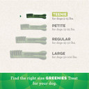 Greenies Teenie Natural Dog Dental Care Chews Oral Health Dog Treats 3-Flavor Variety Pack, (3) 12 Oz. Pouches, 129 Total Treats,Green