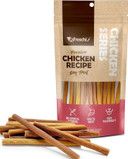 Afreschi Chicken Dog Treats For Chicken Series, All Natural Human Grade Dog Treat, Suitable For Training Chew, Rawhide Alternative, Chicken Strip With Calcium And Cheese Stuffed