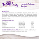 Wellness Soft Puppy Bites Healthy Grain-Free Treats For Training, Dog Treats With Real Meat And Dha, No Artificial Flavors (Lamb & Salmon, 8-Ounce Bag)