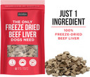 Natural Rapport Beef Liver Dog Treats - The Only Freeze Dried Beef Liver Dogs Need - Grain-Free Beef Bites, Dog Treats For Small And Large Dogs (8 Oz.)
