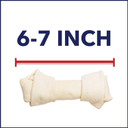 Pet Factory 100% Made In Usa Beefhide 6-7" Assorted (Bones & Rolls) Dog Chew Treats - Natural Flavor, 10 Count/1 Pack