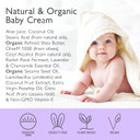 Socal Suds & Company - Natural & Organic Baby Cream - Gentle Moisturizing For Sensitive Tender Infant Skin, Nourishing Hydration With Aloe & Coconut, Delicate Skincare - Lavender & Chamomile, 4Oz