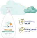 Baby Dove Face And Body Lotion For Sensitive Skin Sensitive Moisture Fragrance-Free Baby Lotion 20 Oz