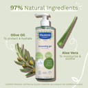 Mustela Certified Organic Cleansing Gel - Natural Hair & Body Wash With Olive Oil & Aloe Vera - For Baby, Kid & Adult - Fragrance Free, Tear Free, Vegan & Biodegradable - 13.52 Fl. Oz Mustela Certified Organic Cleansing Gel - Natural Hair & Body Wash With Olive Oil & Aloe Vera - For Baby, Kid & Adult - Fragrance Free, Tear Free, Vegan & Biodegradable - 13.52 Fl. Oz