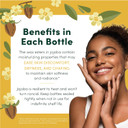 100% Pure Jojoba Oil Baby Care - Unrefined And Cold Pressed Body & Scalp Massaging Oil For Skin, Hair, And Nails - Helps To Fight Cradle Cap And Dry Skin (8.45 Fl Oz / 250 Ml)