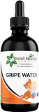 Gripe Water Eases Infant Colic, Hiccup, Gas Relief, Stomach Discomfort. Free From Dyes, Parabens, Preservatives. (4Oz.)