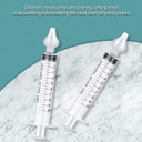 Jusoney Baby Nose Syringe - Professional Fly Baby Irrigator With Clean And Reusable Silicone Nose Tips (2 Pieces)