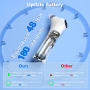 Nasal Aspirator For Baby,Baby Nasal Aspirator,Rechargeable Electric Nose Suction For Baby,Nose Suction 3 Levels Adjustable,Automatic Nose Cleaner For Toddlers With Music&3 Silicone Tips