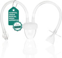 Baby Nasal Aspirator-Provides Safe Nose Suction And Gently Clears Infant'S Mucus. Battery Operated With 3 Sizes Of Silicone Tips