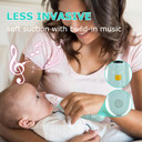 Punasi Nasal Aspirator For Baby, Electric Baby Nose Sucker For Toddler, Automatic Nose Cleaner With 3 Silicone Tips, 3 Adjustable Suction Level, Music Soothing Function, Usb-C Rechargeable
